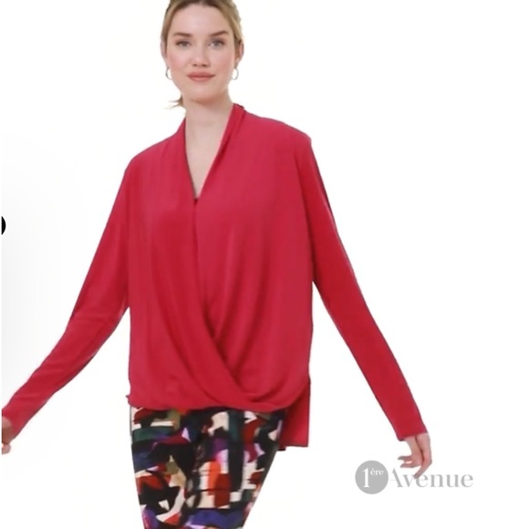 JOSEPH RIBKOFF DRAPED FRONT TOP STYLE 213341 - Picture 10 of 10